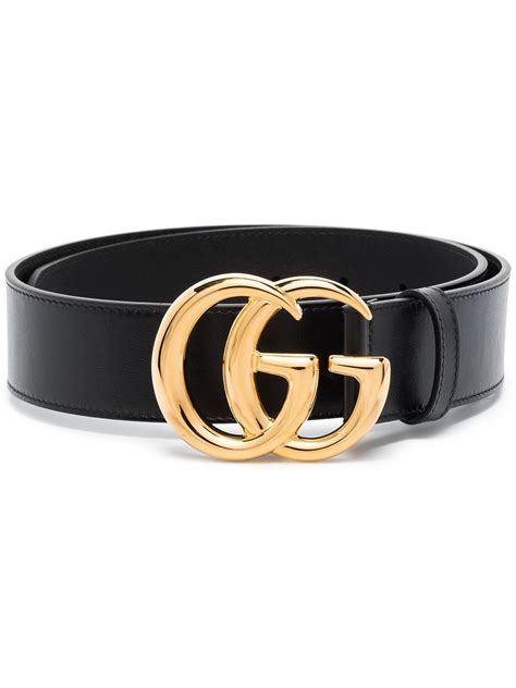 cintura con logo gucci corsivo e fibbia anello a d|GUCCI Cintura con motivo Web e fibbia con logo .